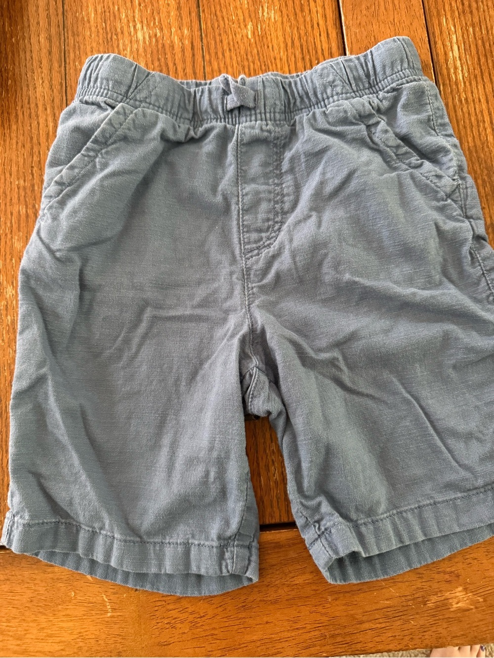 jumping beans Slate Blue Pull-On Cotton Shorts